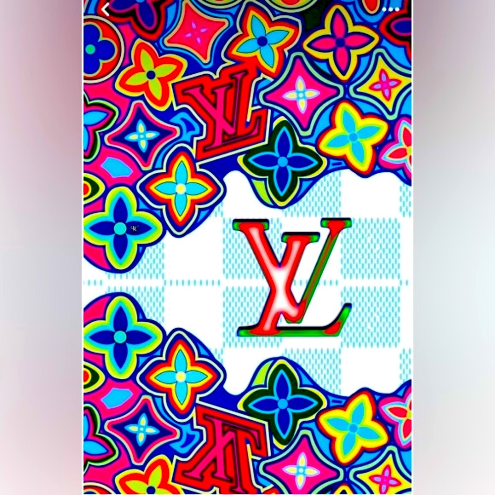 NWT Luxury 20x30 Poster Vibrant Floral Pattern Print| Modern wall Decor